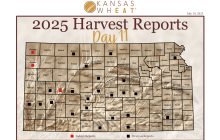 Map: Day 11 Harvest Report.