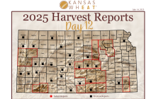 Map: Day 12 Harvest Report.