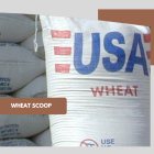 Image: Bag of U.S. wheat for donation.