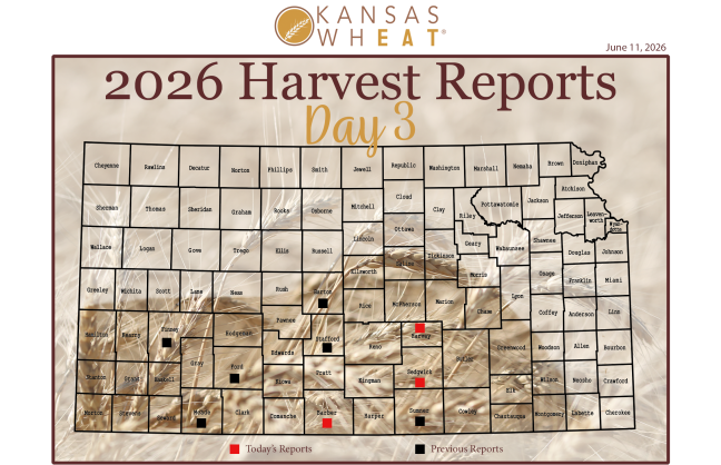 Map: Day 3 Harvest Report.