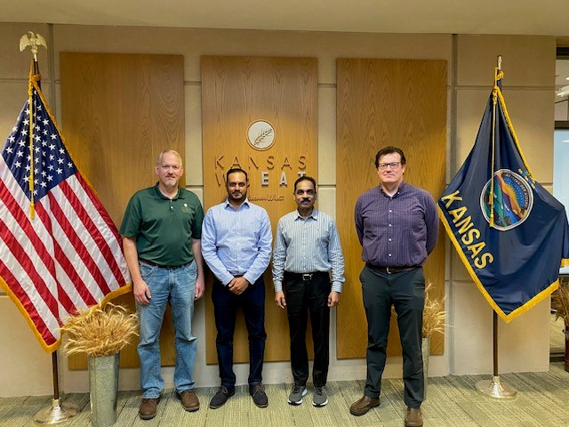 African trade team explores Kansas wheat industry