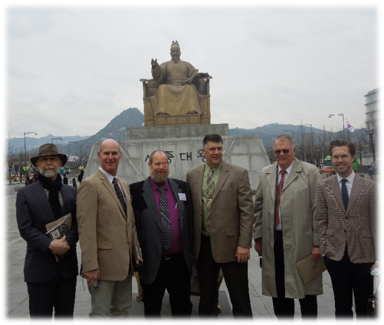 Photo: Radenberg visiting wheat buyers in Pacific Rim region.