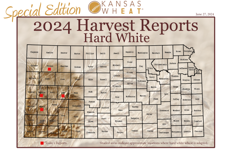 Map: Day 9 Special edition HW wheat harvest.