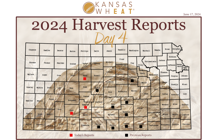 Map: Day 4 Harvest Report.