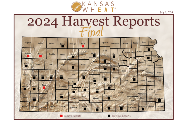 Map: Final Harvest Report.