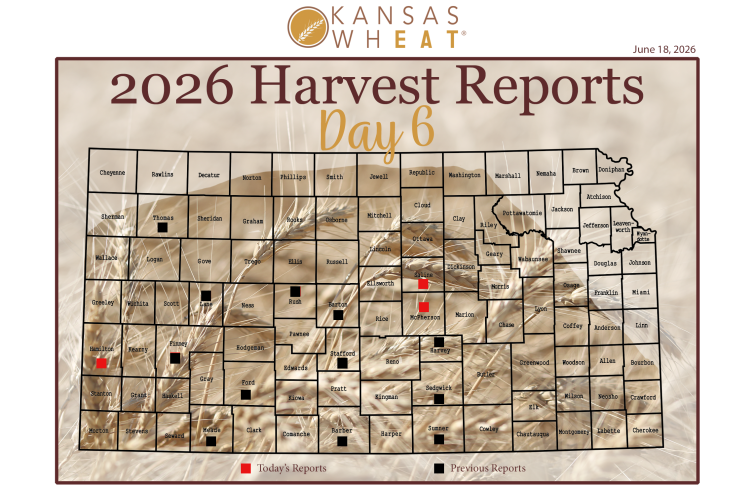 Harvest Report Day 6 Map