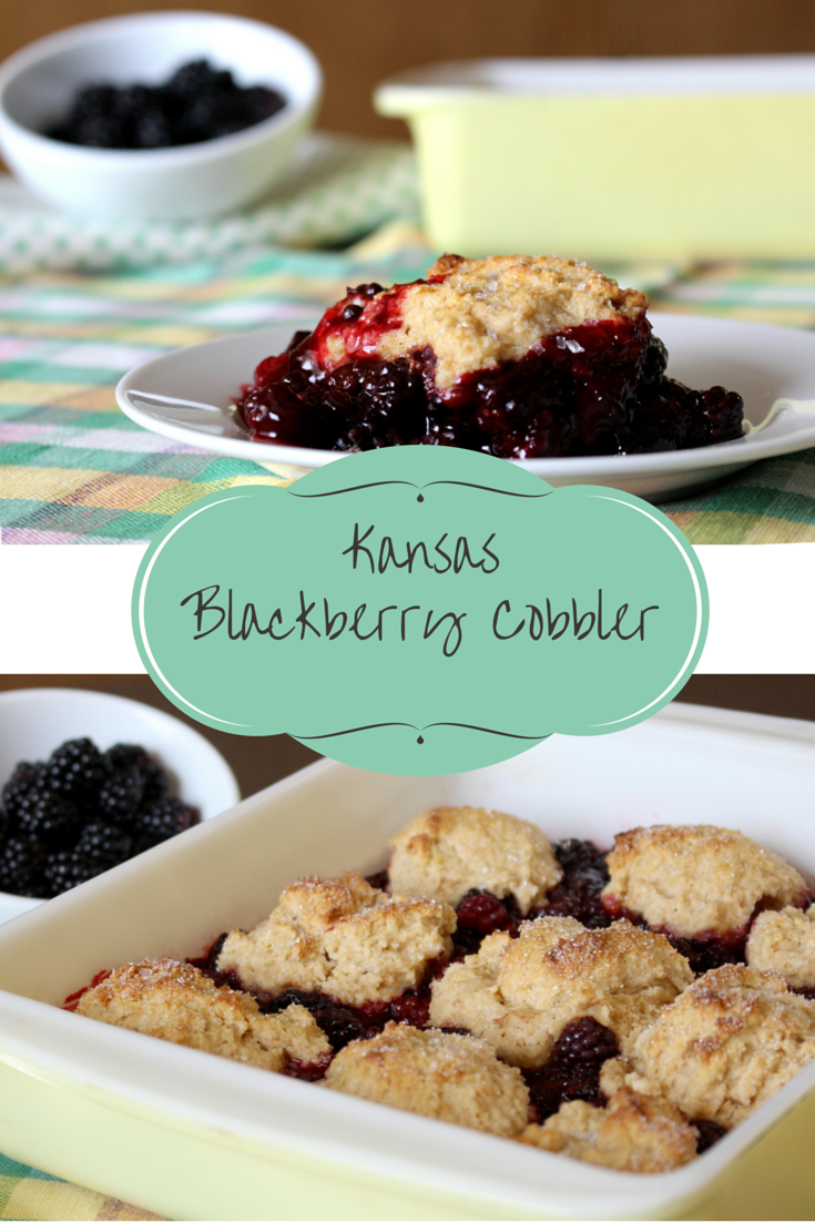 Kansas Blackberry Cobbler Kansas Wheat