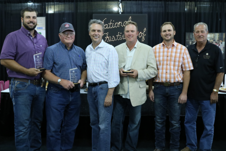 Photo: 2017 Kansas Wheat Yield Contest Winners, Alec Horton, Richard Seck, Lt. Governor Jeff Colyer, Spencer West, Neil Bekemeyer and Kansas Wheat Commissioner Scott VanAllen. Photo: 2017 Kansas Wheat Yield Contest Winners, Alec Horton, Richard Seck, Lt. Governor Jeff Colyer, Spencer West, Neil Bekemeyer and Kansas Wheat Commissioner Scott VanAllen.