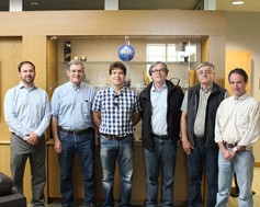 Photo: Brazilian trade team visits Kansas Wheat Innovation Center.