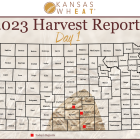 2023 Harvest Report, Day 1 map.