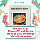 Image: Wheat Scoop recipe book stockings holiday.