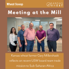 Image: Meeting at the Mill, Gary Millershaski USW board team mission to Sub-Saharan Africa.